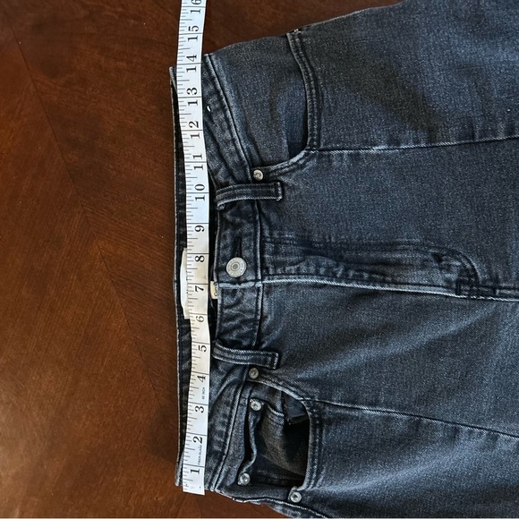 Abercrombie & Fitch | High Rise Curve Love Split Hem Jeans - Picture 12 of 14